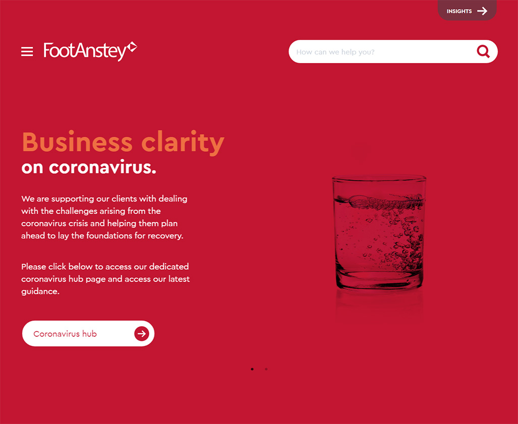 FootAnstey website design