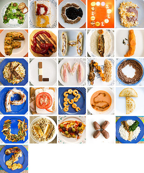 Food alphabet