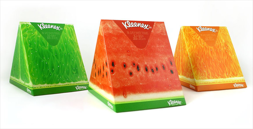 Kleenex slice of summer campaign