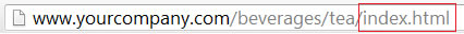 Redirect portion of URL